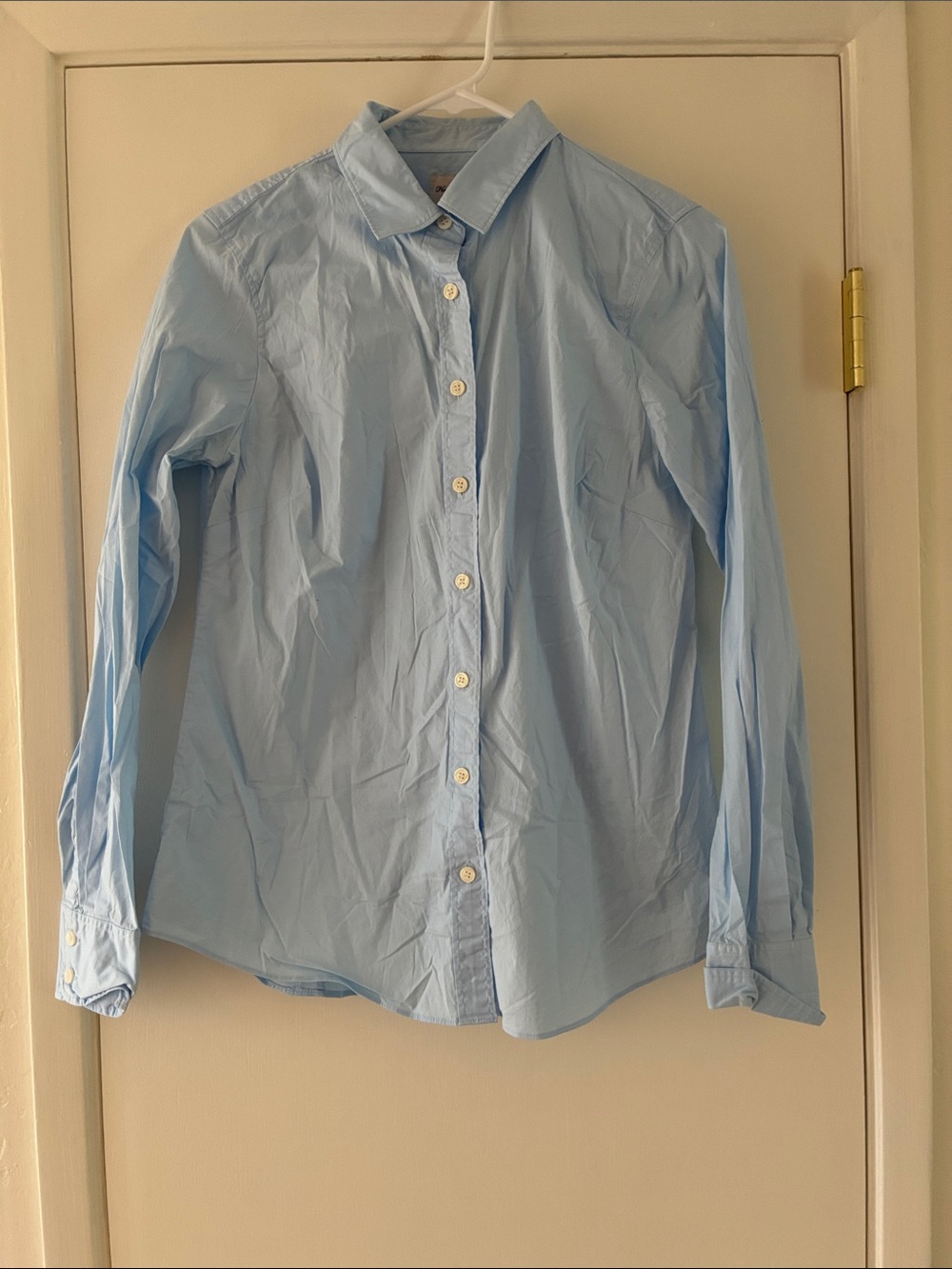 Light Blue Women’s Button-Down Shirt